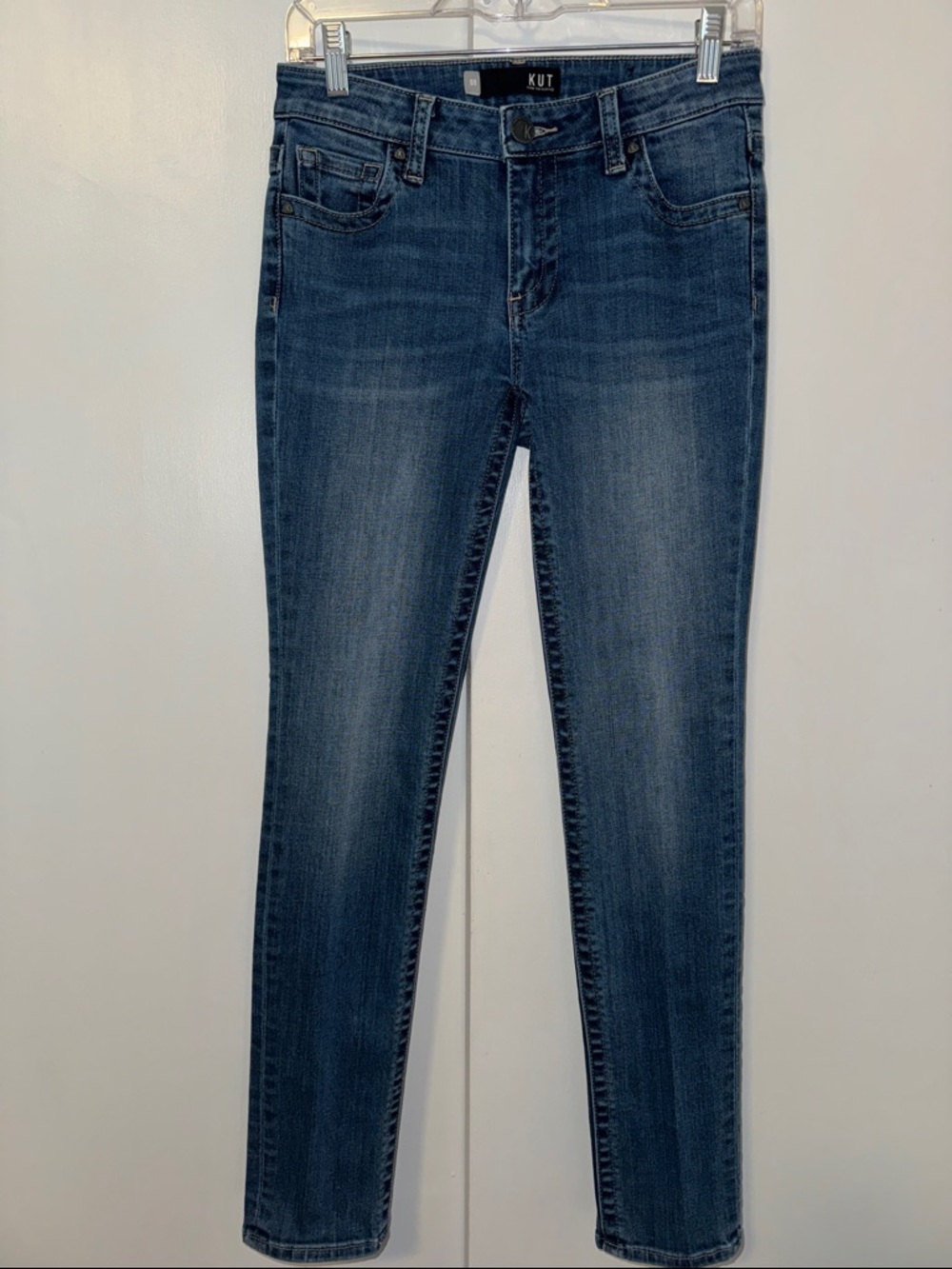Kut from the Kloth Stevie Straight Leg Jeans Women’s Size 00 Stretch Denim